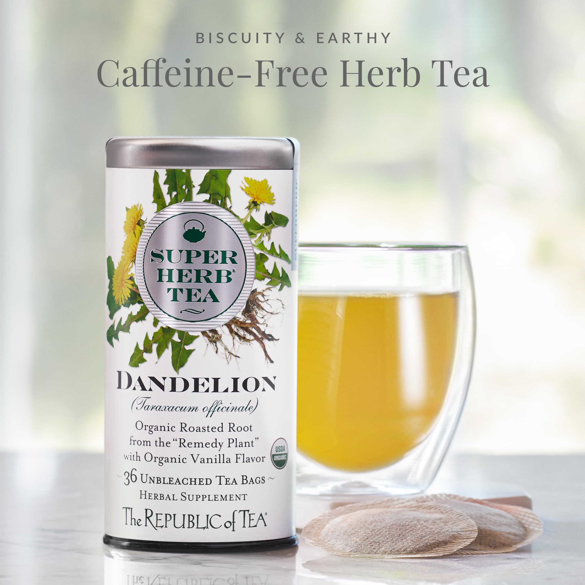 Organic Dandelion SuperHerb Tea - View 2